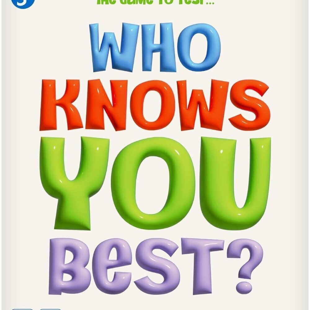 Who Knows You Best? Hilarious Family Card Game for Thanksgiving, Christmas